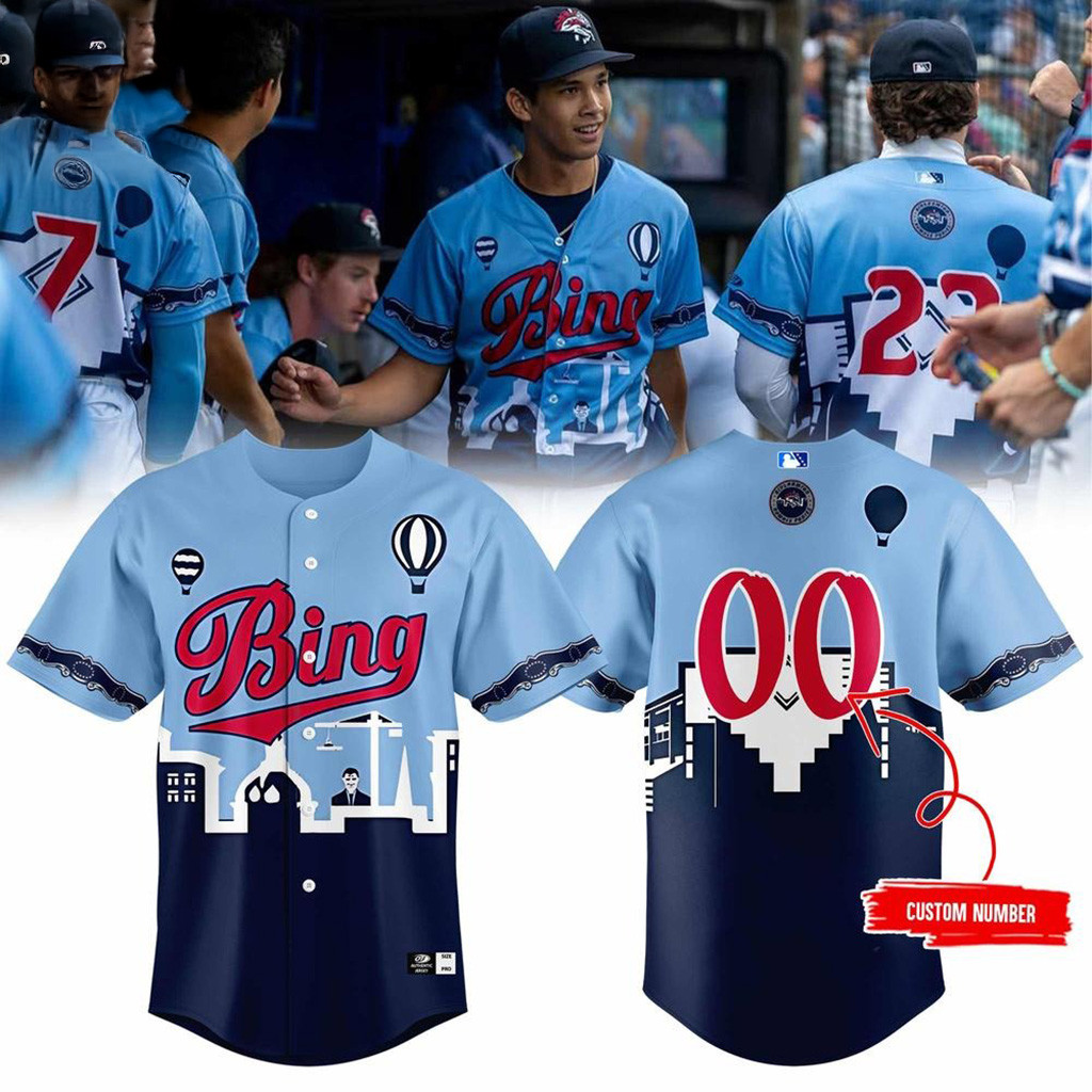 Personalized Binghamton Rumble Ponies Independence Day Baseball Jersey Ponies Merch-1