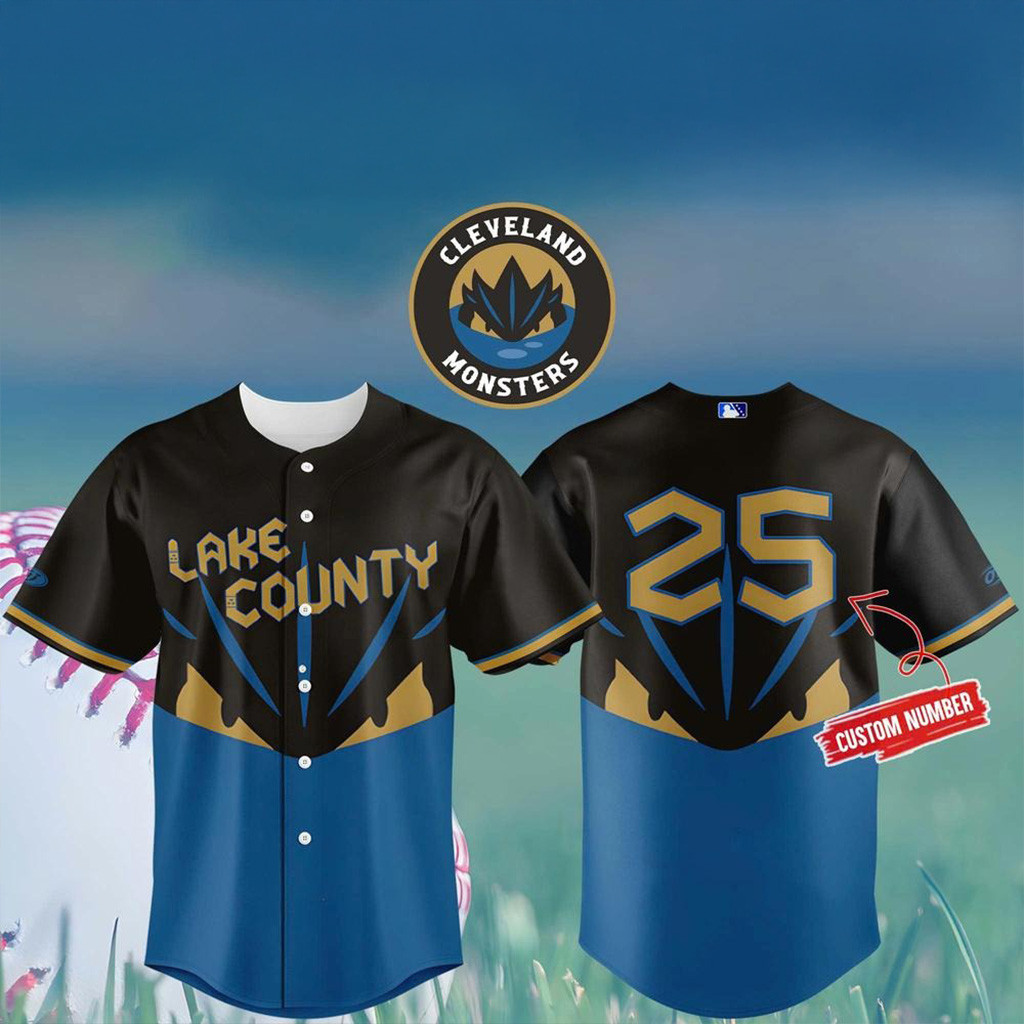 Personalized Cleveland Monsters Diamond Takeover Week 2025 Baseball Jersey Monsters Merch-1