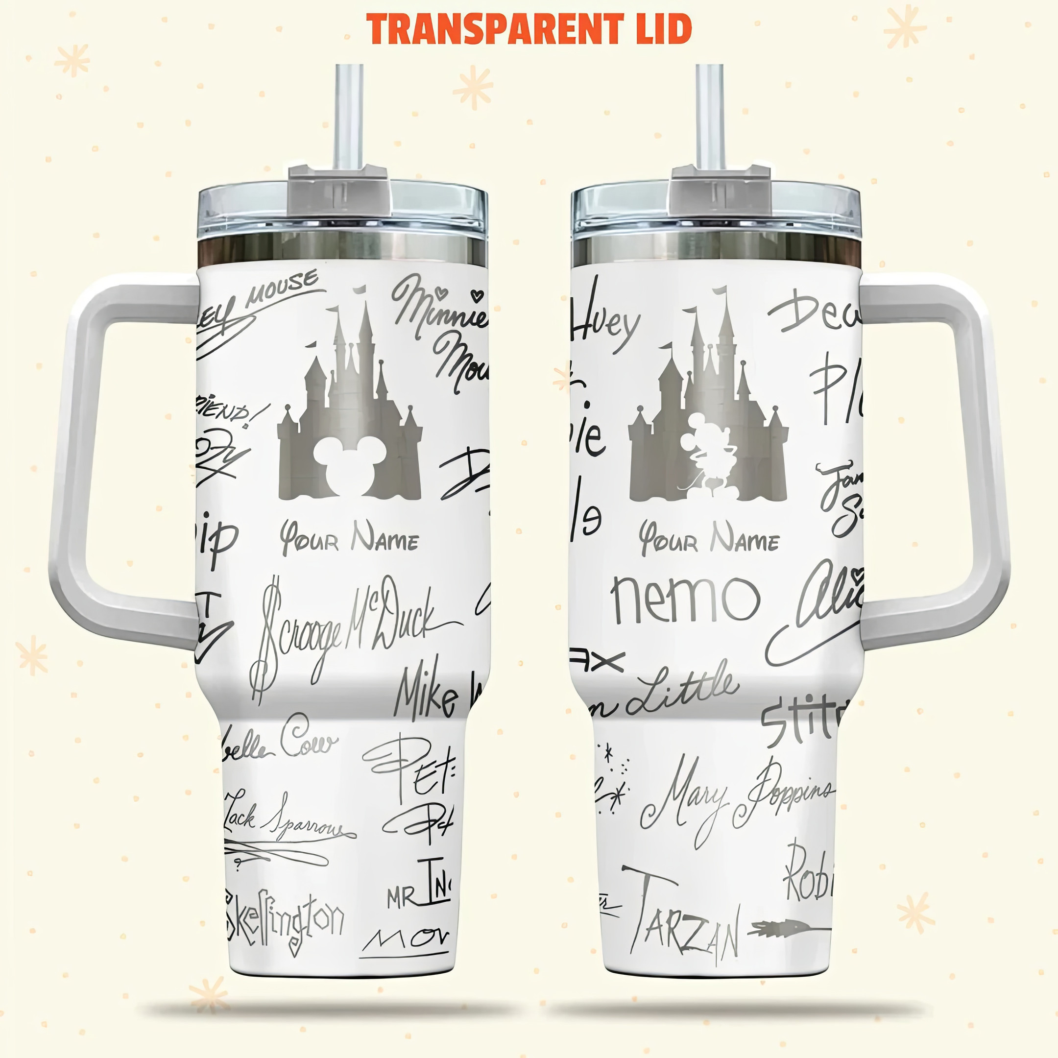 Personalized DN Character Signature Tumbler Special Gifts For Him Her-1