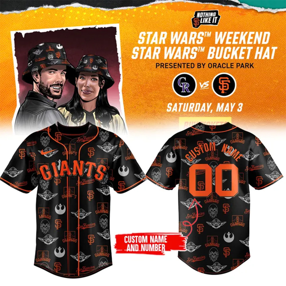 Personalized Giants Star Wars 2025 Jersey Gift Ideas For Football Lovers-1