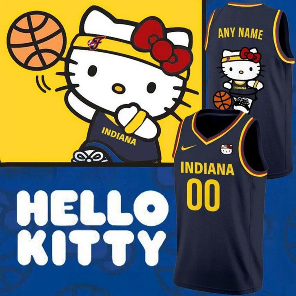 Personalized Indiana Fever Hello Kitty Basketball Jersey Indiana Fever Merch Gifts For Wife-1