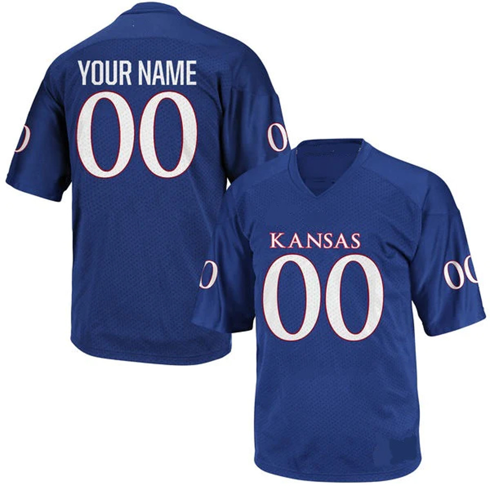 Personalized Kansas Jayhawks Jersey Gift Ideas For Football Lovers-1