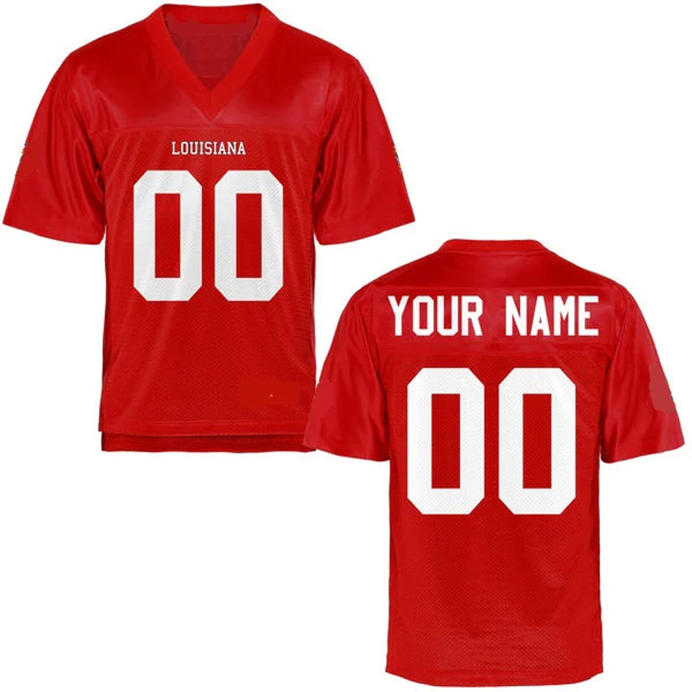 Personalized Louisiana Ragin' Cajuns Jersey Unique Gifts For Football Fans-1