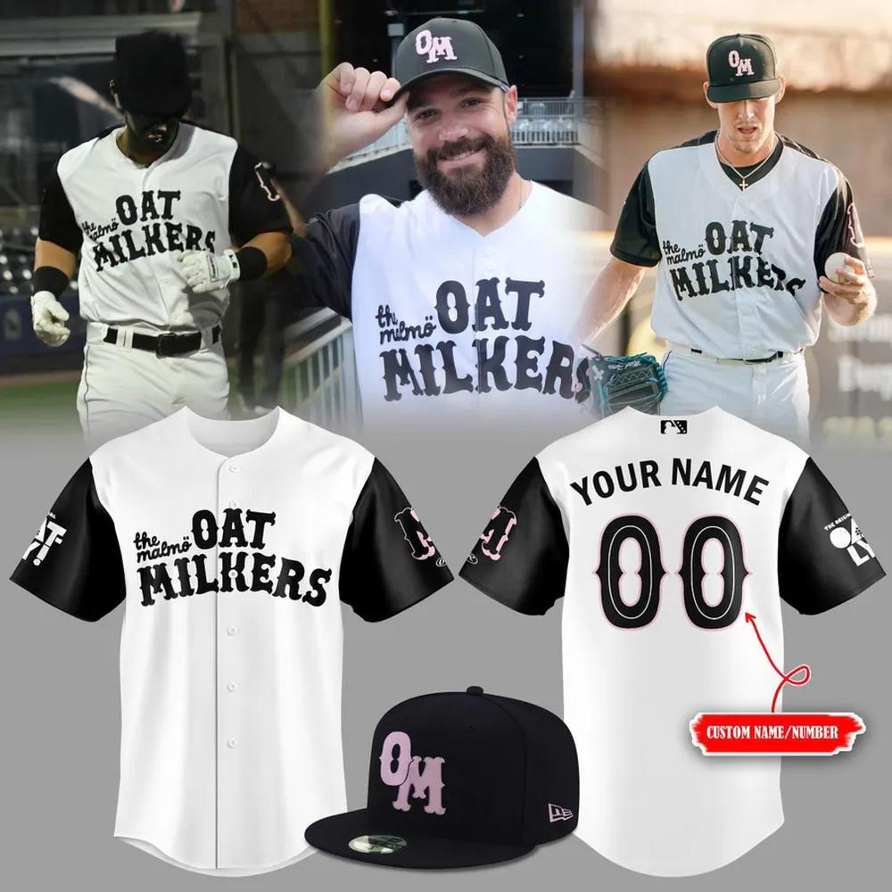 Personalized Malmo Oat Milkers Limited Edition Baseball Jersey Gifts For Baseball Lovers-1