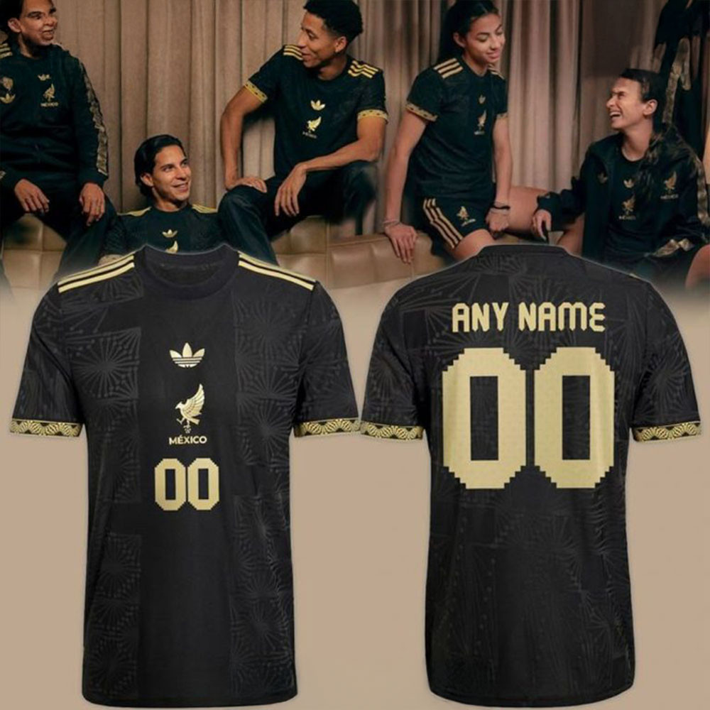 Personalized Mexico National Team 2025 T-Shirt Fathers Day Gifts For Husband-1
