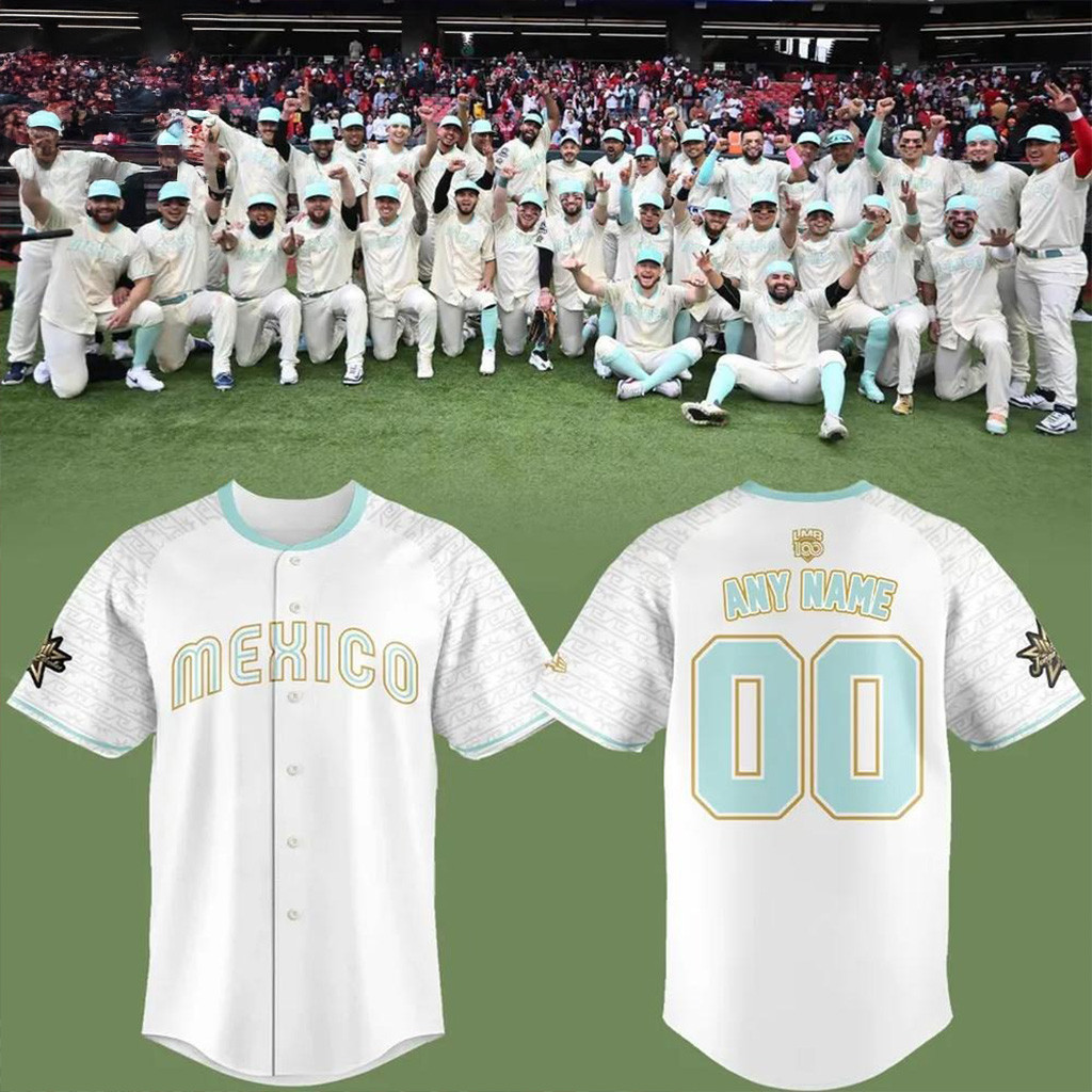 Personalized Mexico National Team League All Star Game 2025 Baseball Jersey Fan Merch-1