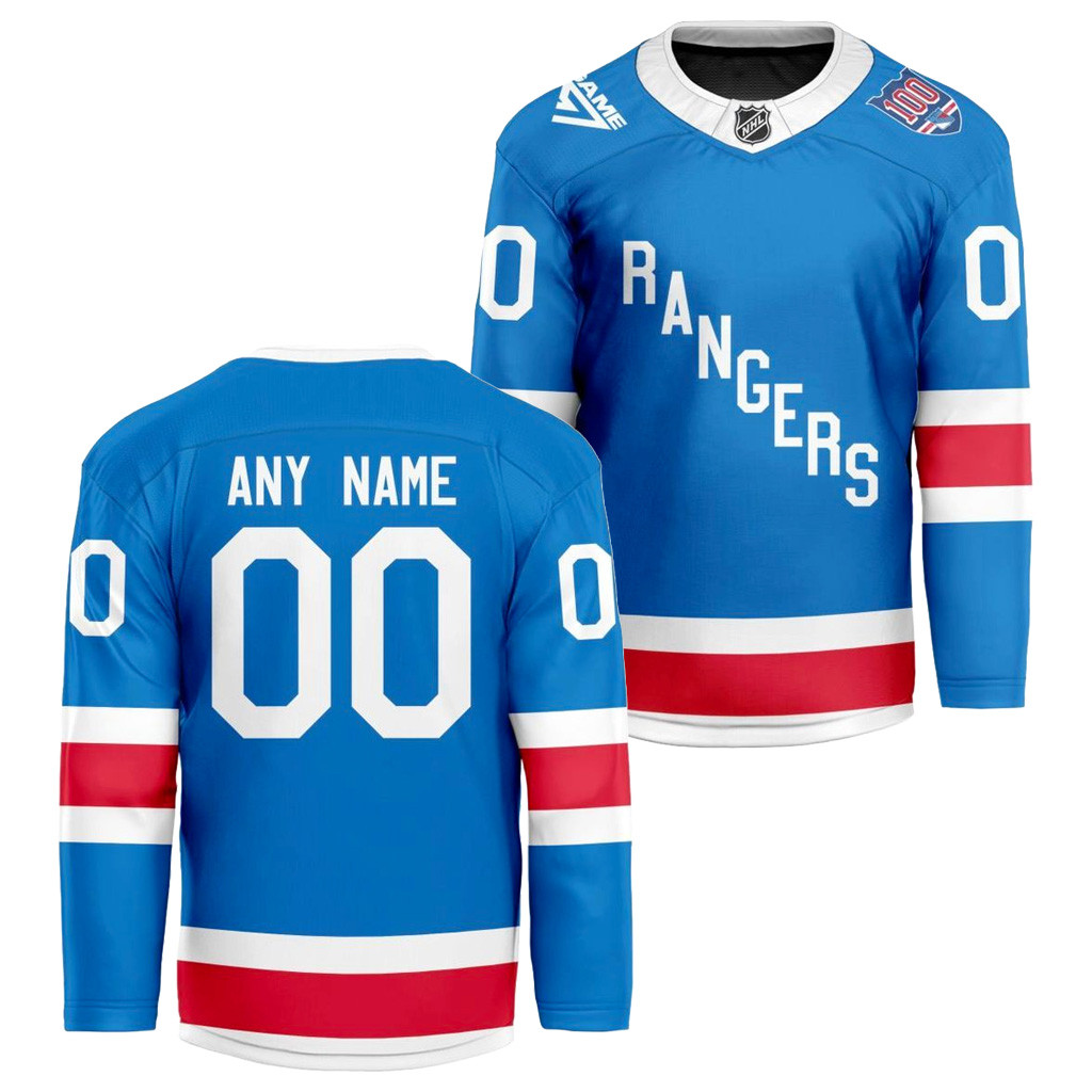Personalized New York Rangers 2025 26 Centennial Design Jersey Rangers Merch Gift For Him-1