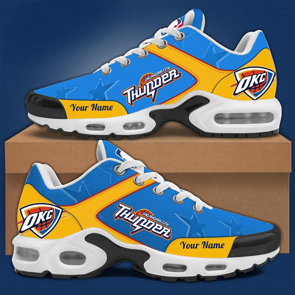 Personalized Oklahoma City Thunder Air Max Shoes OKC Merch Best Gifts For Basketball Lovers-1