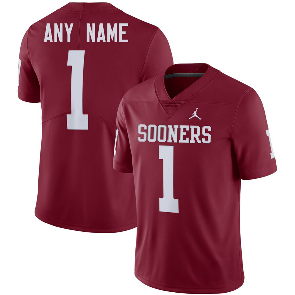 Personalized Oklahoma Sooners Jersey Special Birthday Gifts For Dad-1