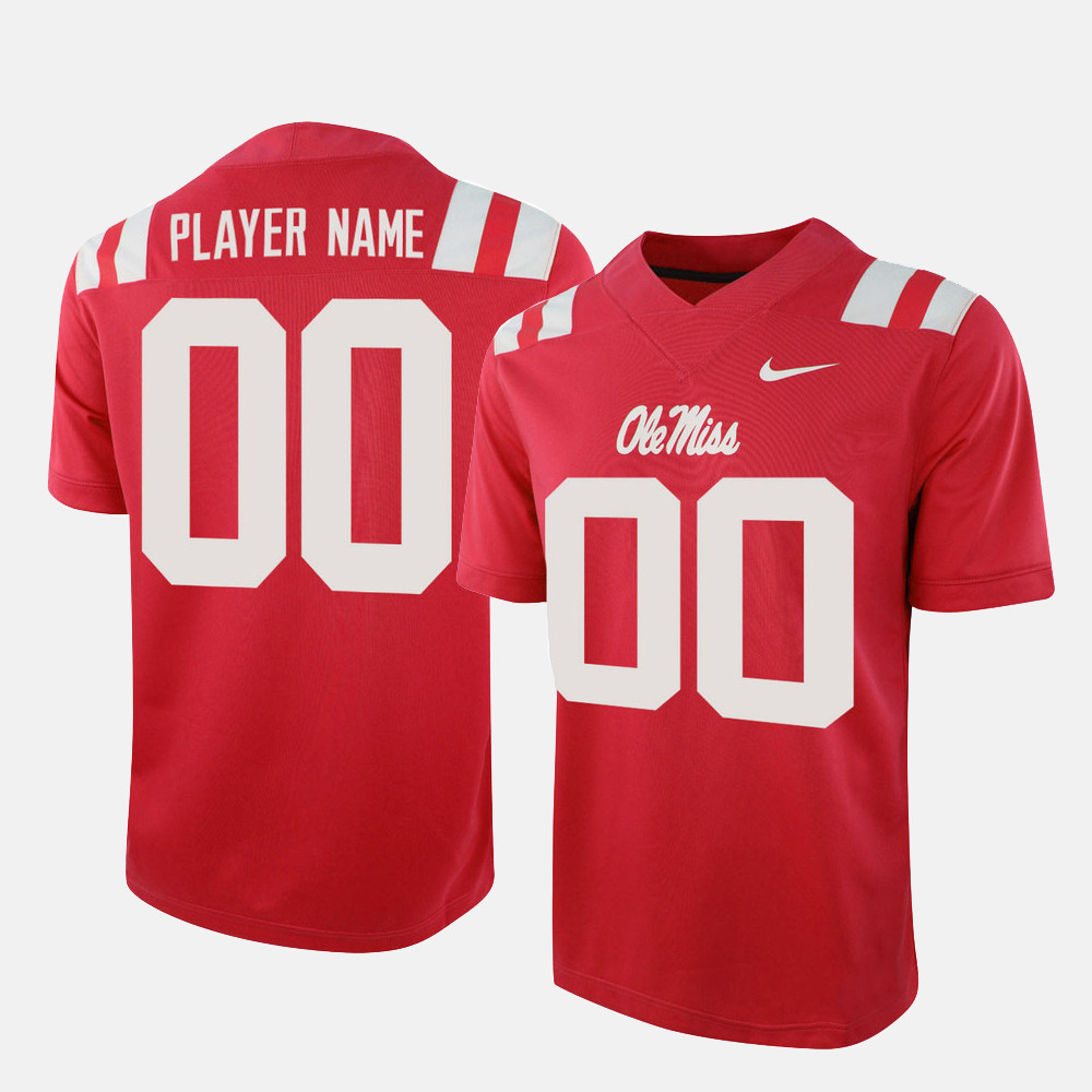 Personalized Ole Miss Rebels Jersey Football Themed Gifts-1