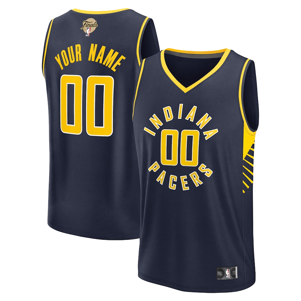Personalized Pacers NBA Finals Merch Indiana Pacers Nike Icon Edition Swingman Jersey-1