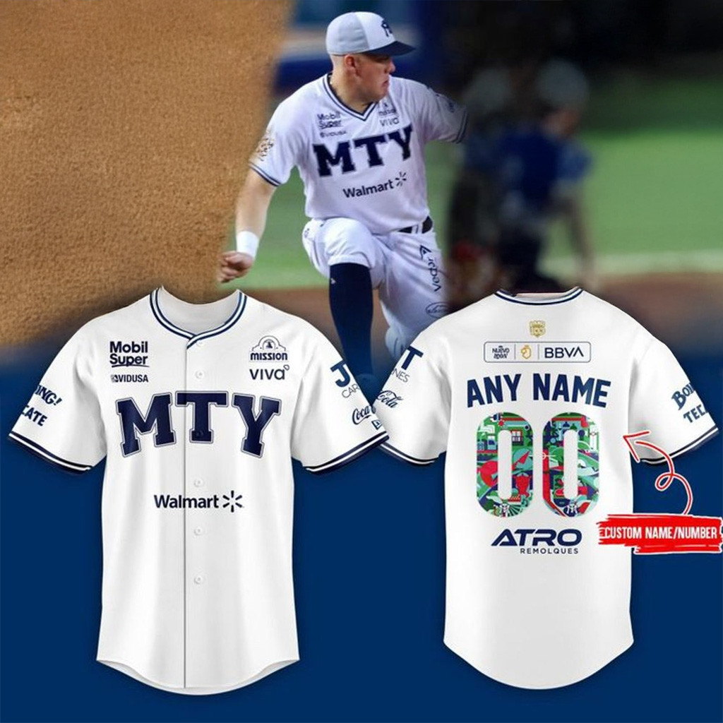 Personalized Sultanes De Monterrey World Cup Fusion 2025 Baseball Jersey Dad Gifts-1