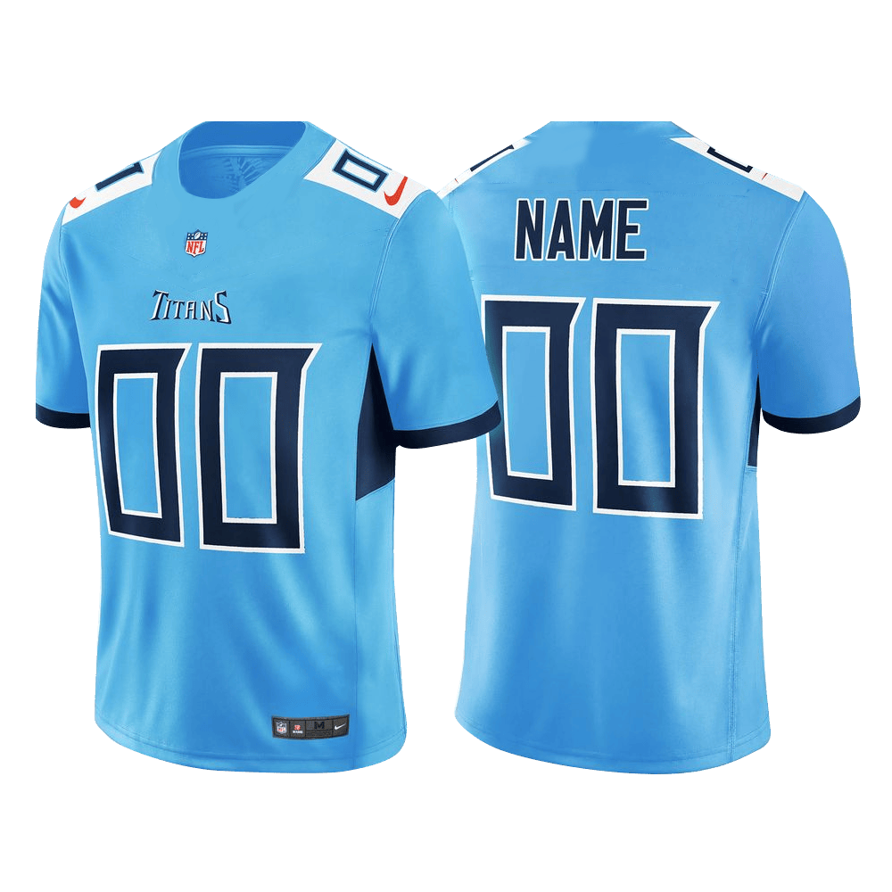 Personalized Tennessee Titans 2025 Light Blue Shirt Tennessee Titans Merch Father's Day Gifts-1