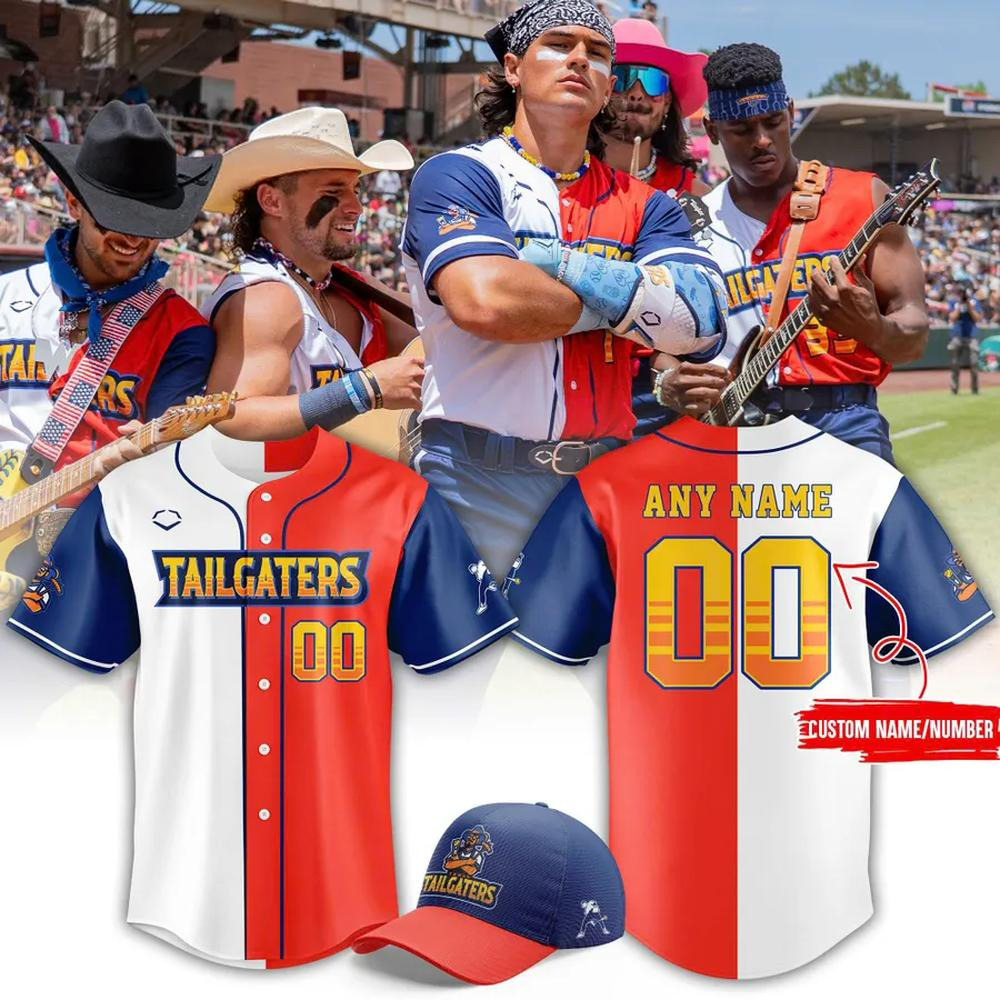 Personalized Texas Tailgaters Banana Ball New Baseball Jersey Texas Tailgaters Merch-1