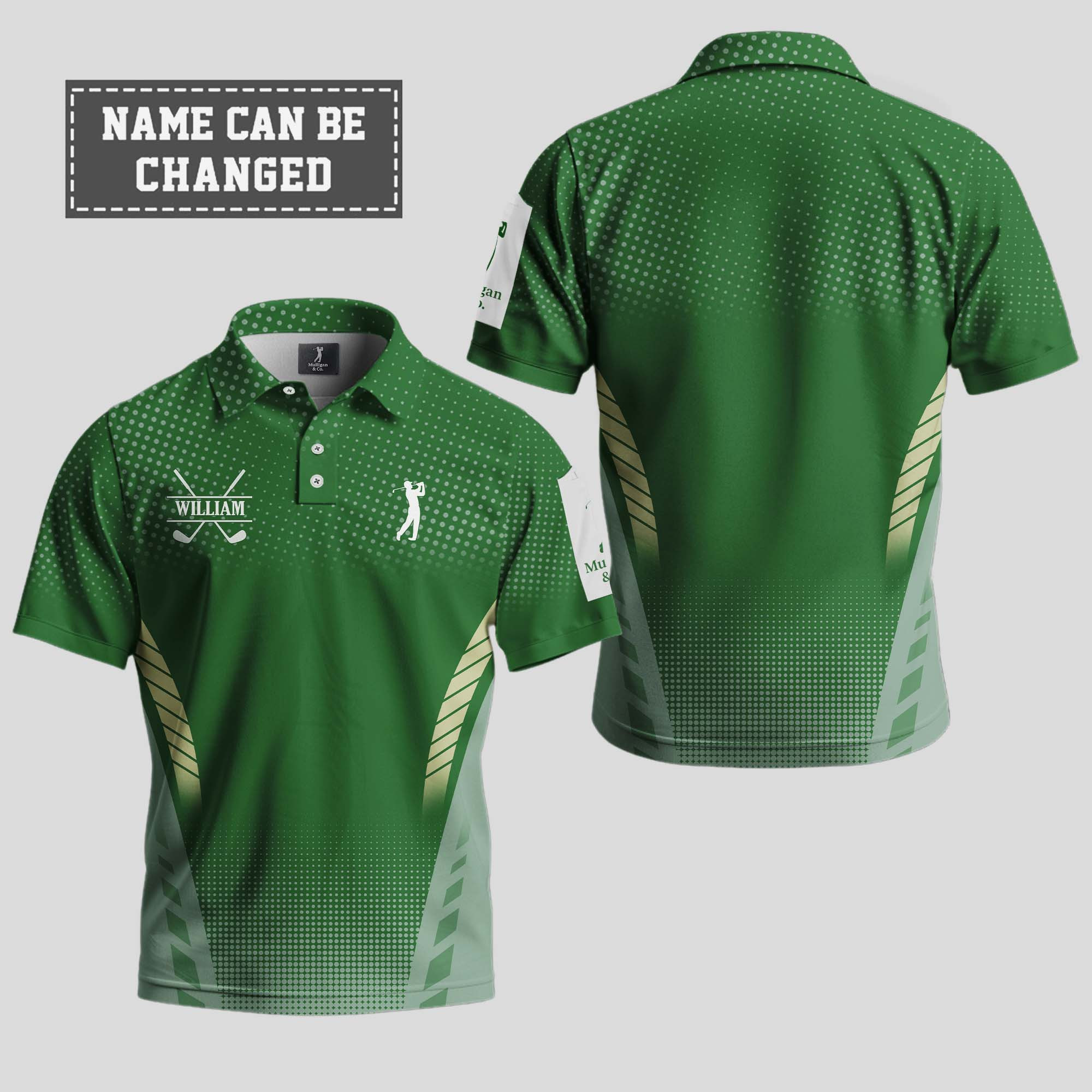 Personalized The Par Hunter Golf Polo Shirt Golf Gift Ideas For Dad-1