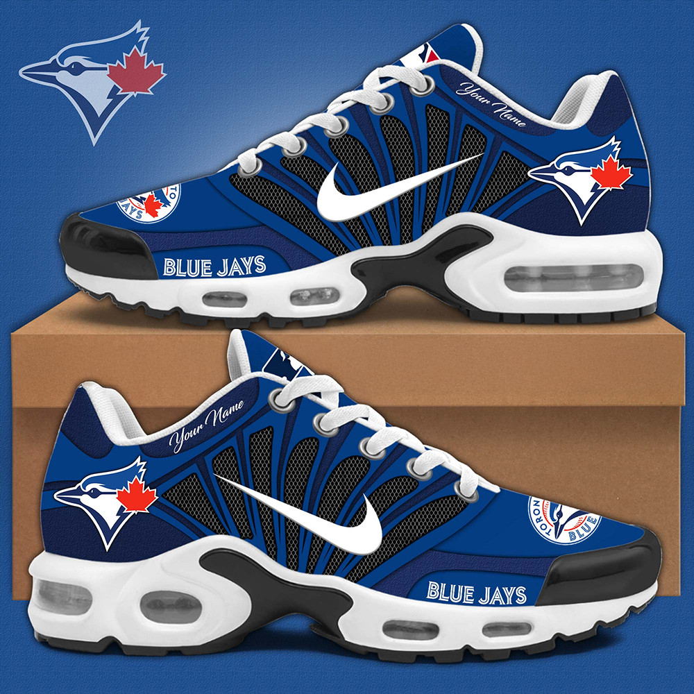 Personalized Toronto Blue Jays MLB Shoes Baseball Team Gift Ideas-1