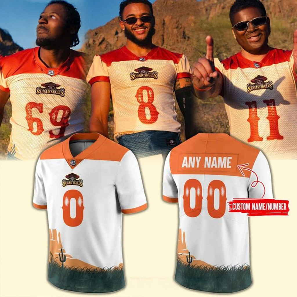 Personalized Tucson Sugar Skulls x 2025 Western Night Special Football Jersey Skulls Merch-1
