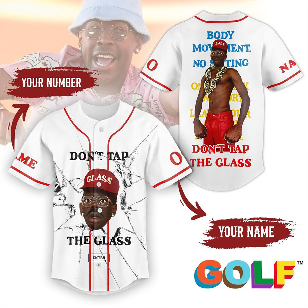 Personalized Tyler The Creator Don't Tap The Glass 2025 Jersey Fan Merch Gifts For Him-1