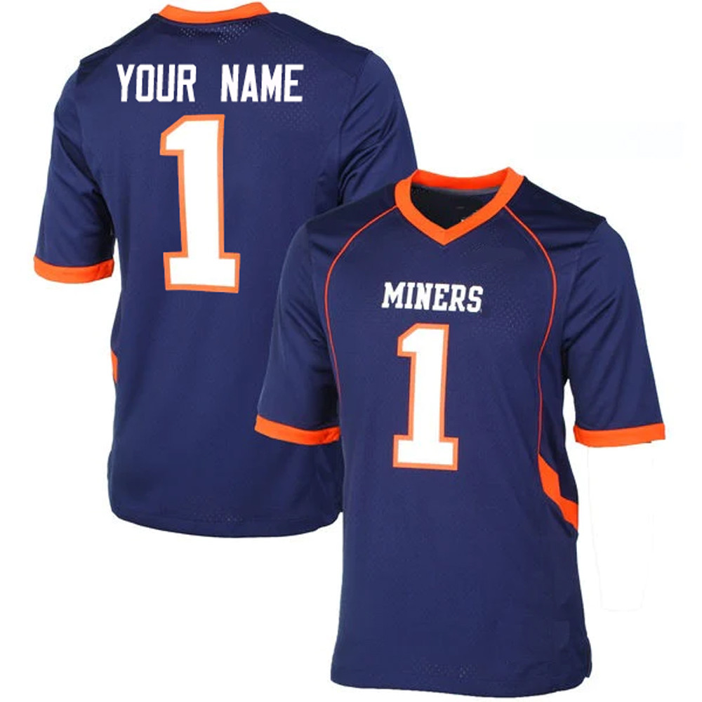 Personalized Utep Miners Jersey Fathers Day Presents-1