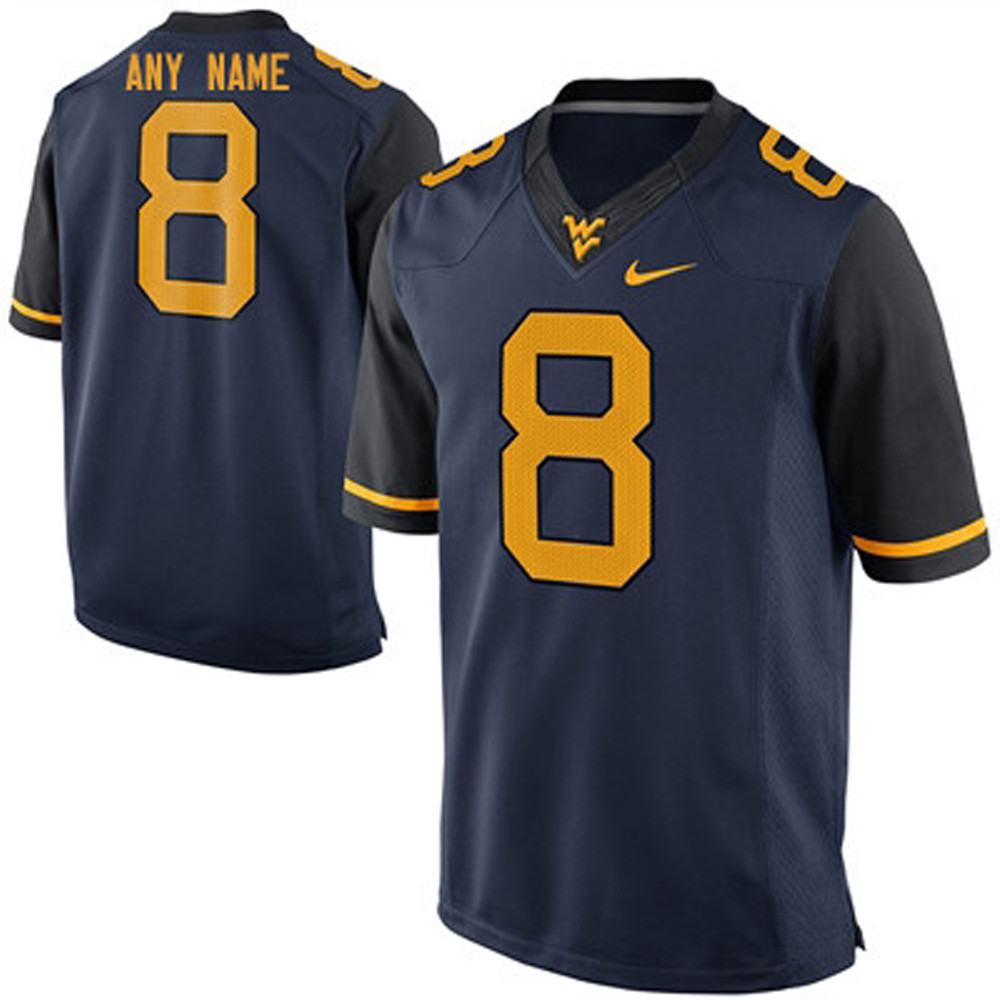 Personalized West Virginia Mountaineers Jersey Football Fan Gift Ideas-1