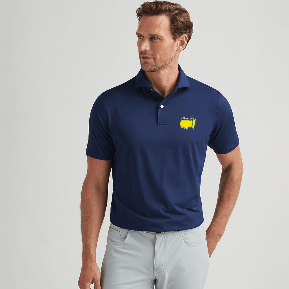 Peter Millar Masters Polo Shirt Navy Official Masters Merchandise Golf Presents For Dad-1 Peter Millar Masters Polo Shirt Navy Official Masters Merchandise Golf Presents For Dad-1