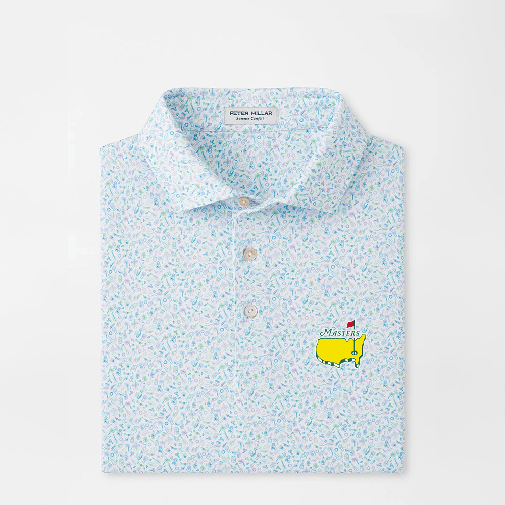Peter Millar Masters Polo Shirt Official Masters Merchandise Golf Related Gifts For Dad-1