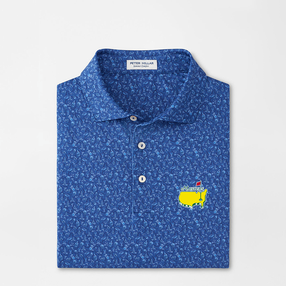 Peter Millar Masters Polo Shirt Official Masters Merchandise Golf Themed Father's Day Gifts-1