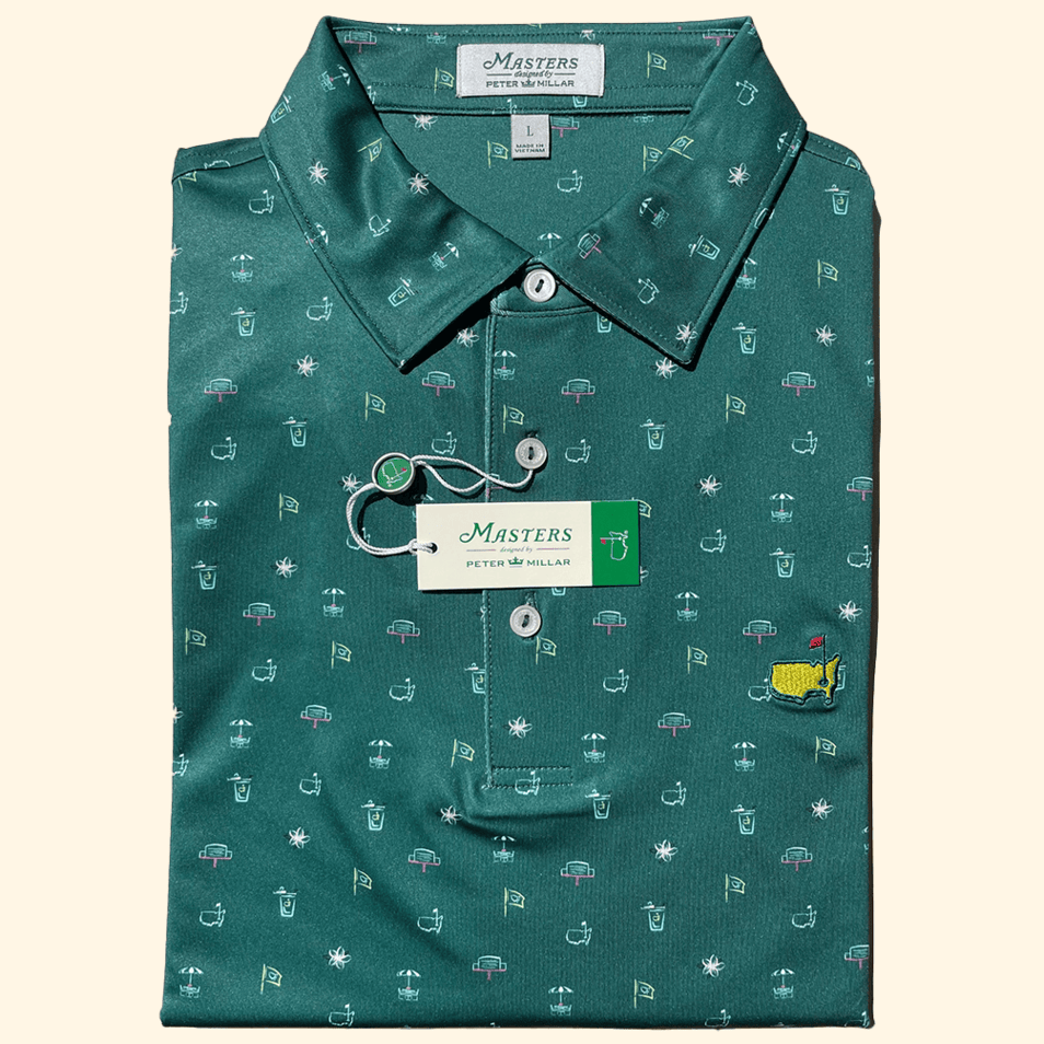 Peter Millar Masters Polo Shirt Official Masters Merchandise Online Gift for Dad Gifts For BFF-1
