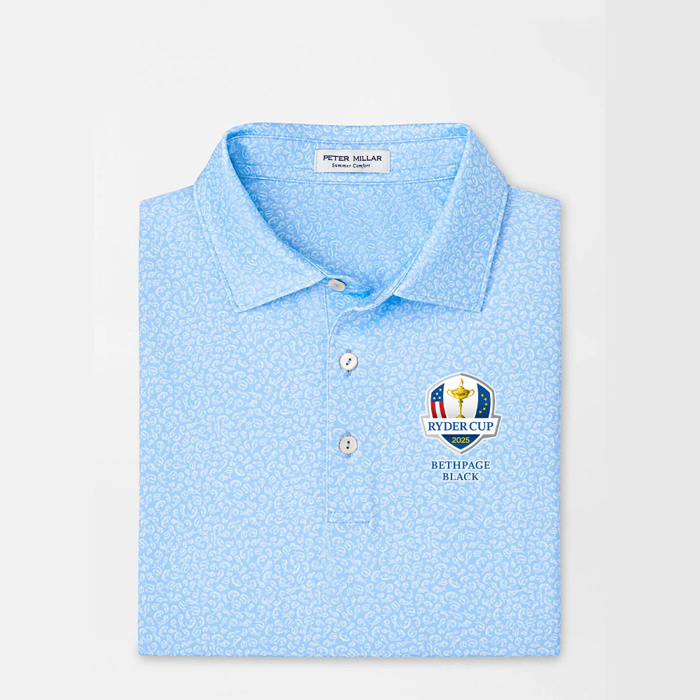 Peter Millar Ryder Cup Polo Shirt 2025 Ryder Cup Merch Best Golf Father's Day Gifts-1