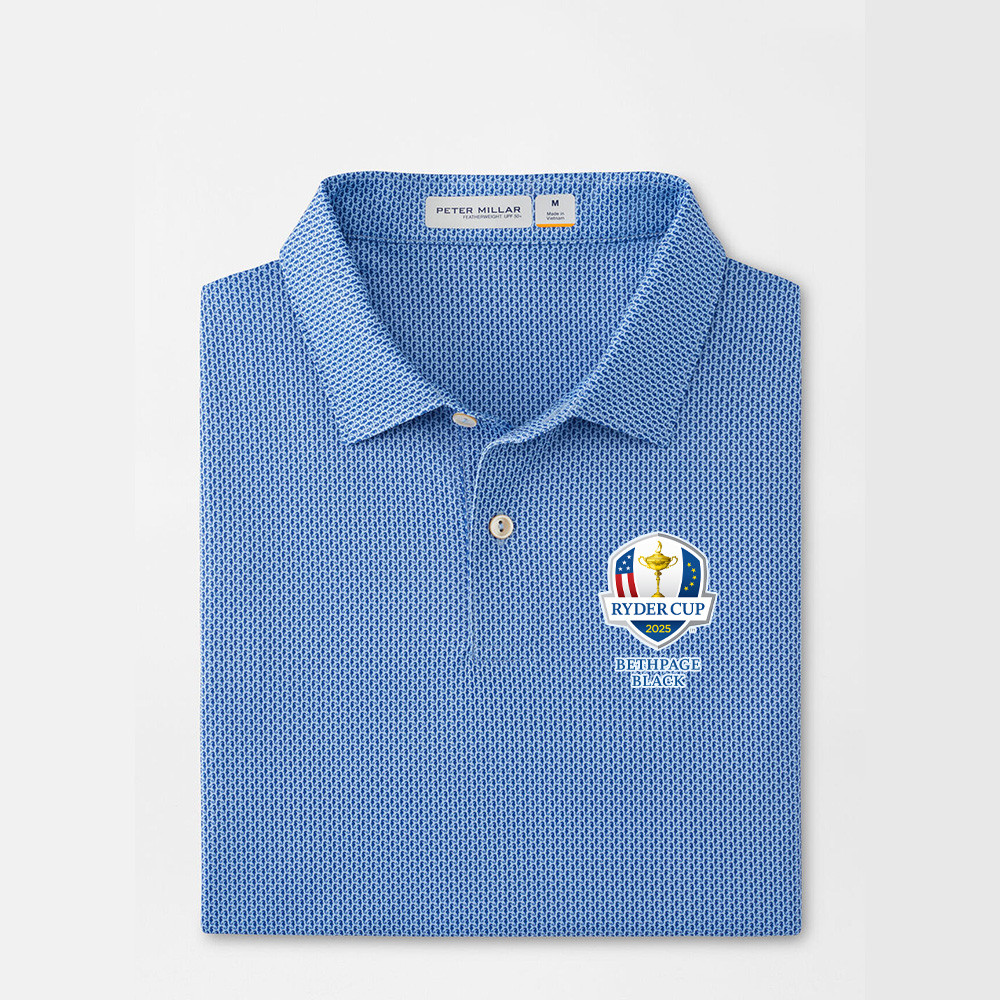 Peter Millar Ryder Cup Polo Shirt 2025 Ryder Cup Merch Best Golf Gifts For Dad-1