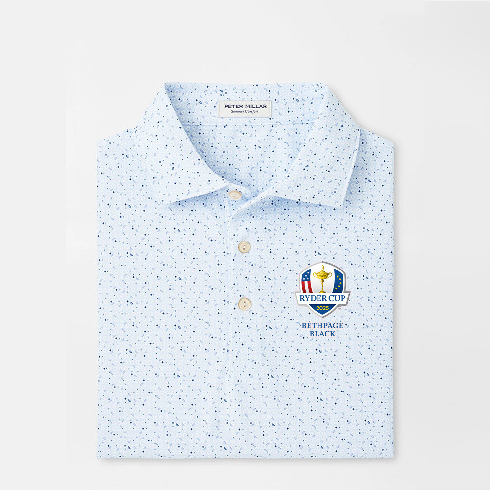 Peter Millar Ryder Cup Polo Shirt 2025 Ryder Cup Merch Best Golf Gifts For Men-1