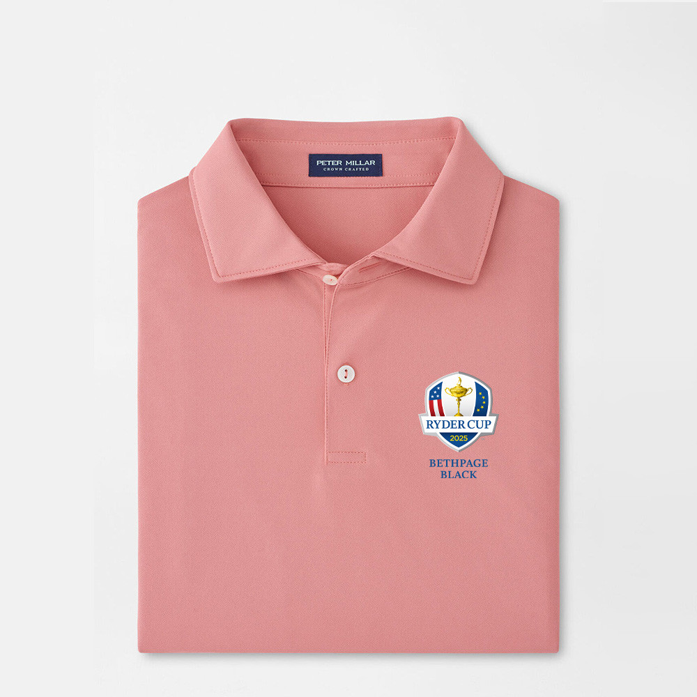 Peter Millar Ryder Cup Polo Shirt 2025 Ryder Cup Merch Best Presents For Golfers-1