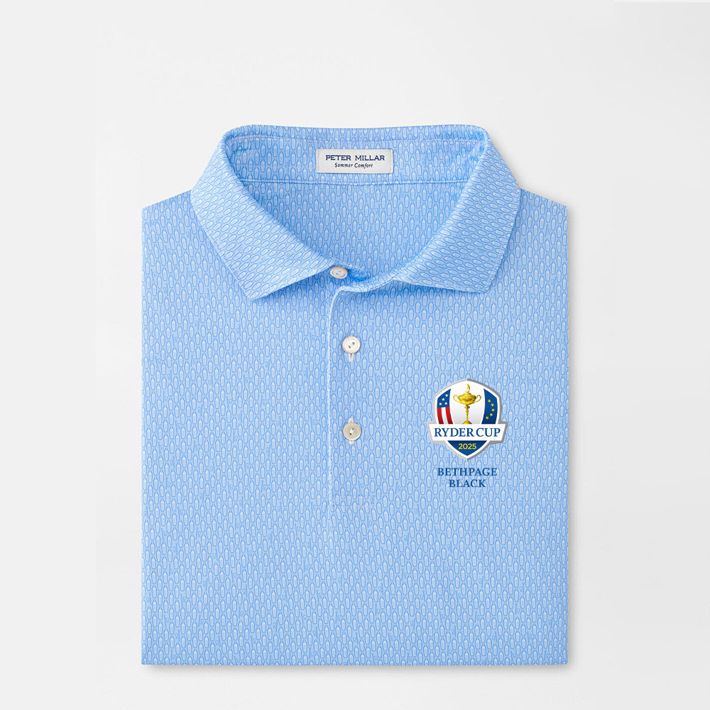 Peter Millar Ryder Cup Polo Shirt 2025 Ryder Cup Merch Fathers Day Gift For Golfer-1