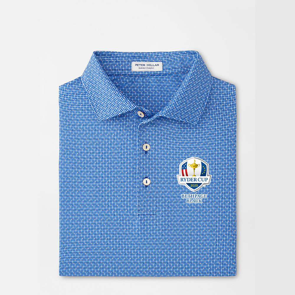 Peter Millar Ryder Cup Polo Shirt 2025 Ryder Cup Merch Fathers Day Gifts For Golfers-1