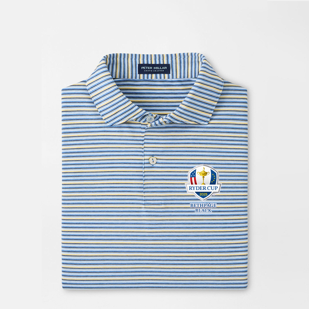 Peter Millar Ryder Cup Polo Shirt 2025 Ryder Cup Merch Father's Day Gifts Golf Lovers-1