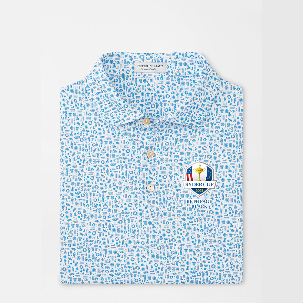 Peter Millar Ryder Cup Polo Shirt 2025 Ryder Cup Merch Fathers Day Presents Golf-1