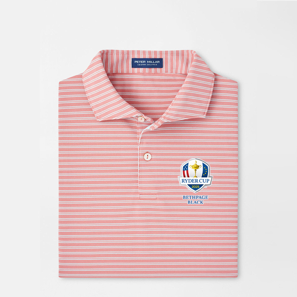Peter Millar Ryder Cup Polo Shirt 2025 Ryder Cup Merch Gifts For Dad Father's Day-1