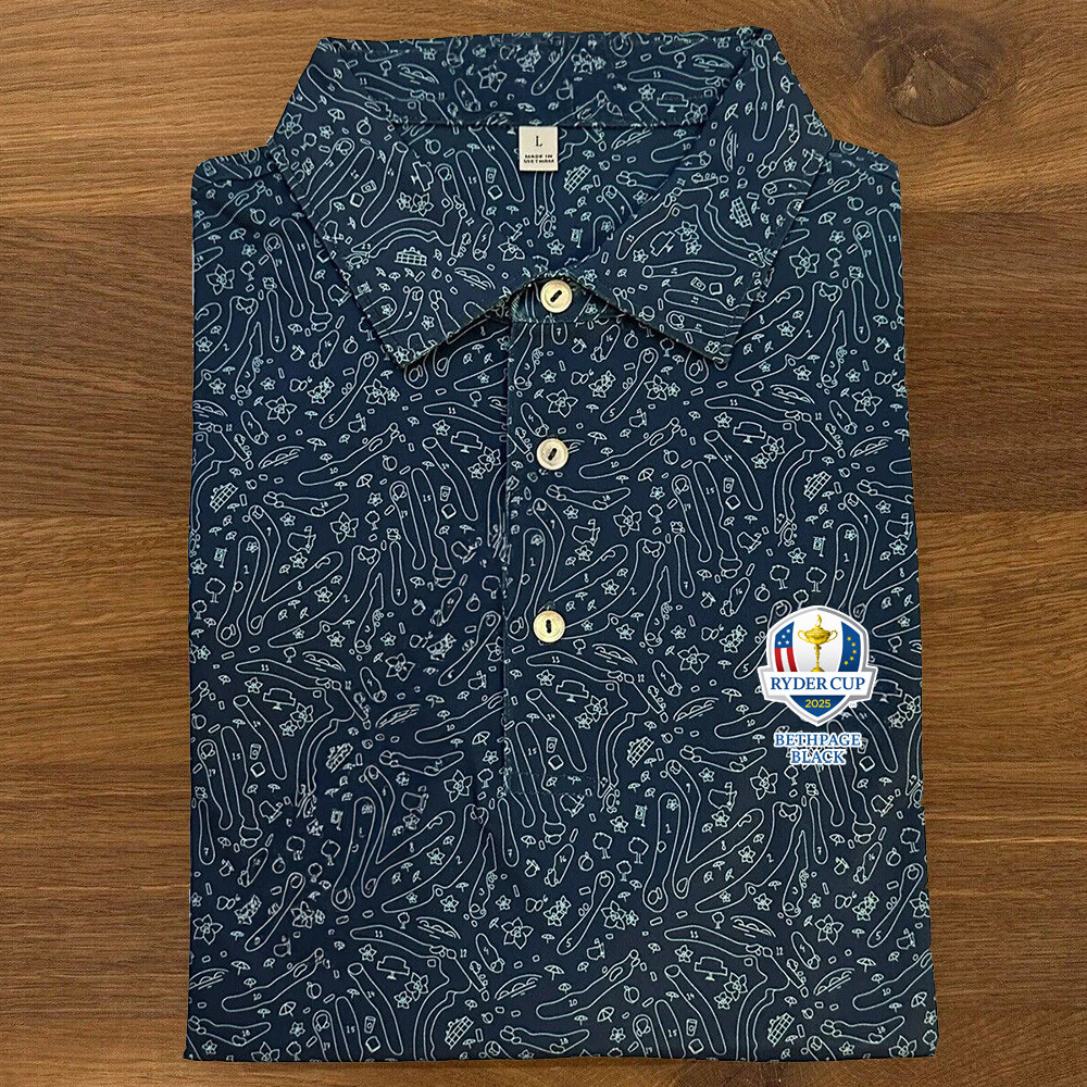 Peter Millar Ryder Cup Polo Shirt 2025 Ryder Cup Merch Golf Apparel Great Gifts For Dad-1