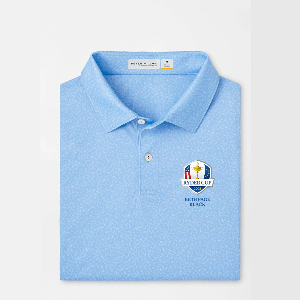 Peter Millar Ryder Cup Polo Shirt 2025 Ryder Cup Merch Golf Gift Ideas For Men-1