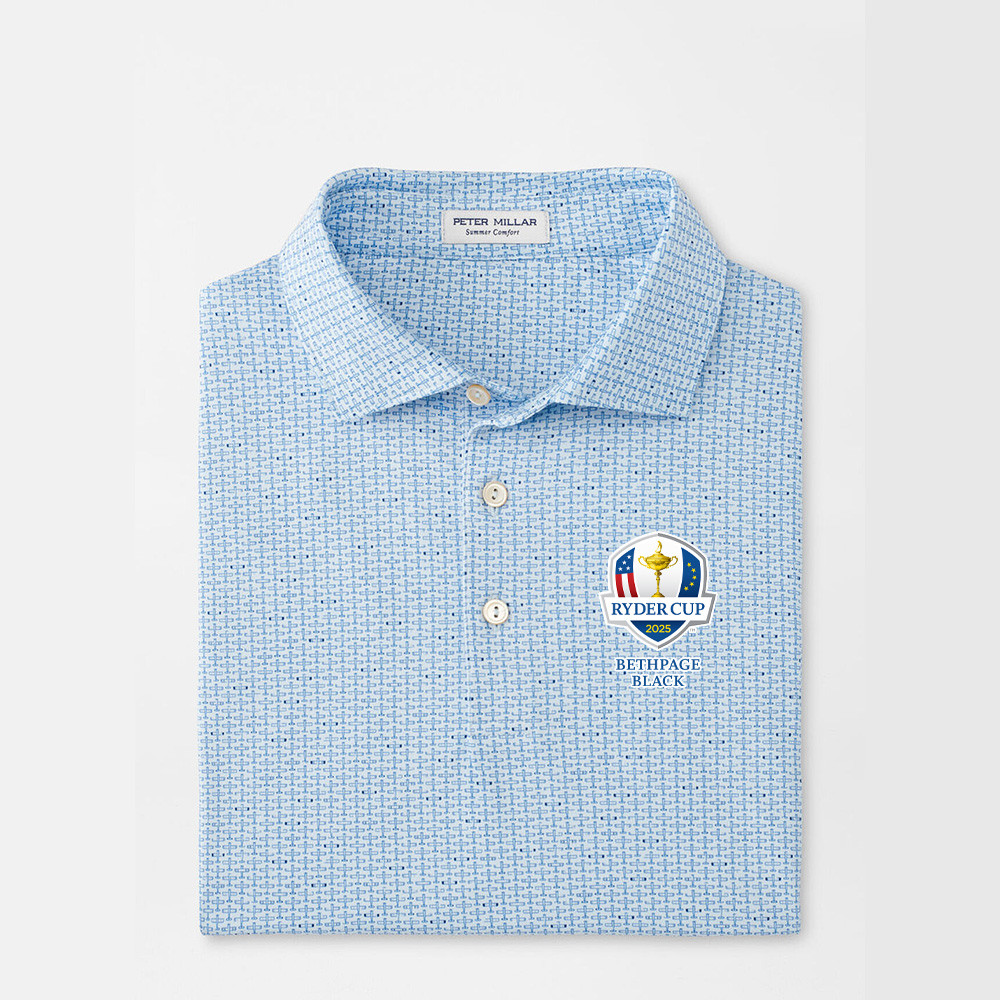 Peter Millar Ryder Cup Polo Shirt 2025 Ryder Cup Merch Golf Related Gifts For Dad-1
