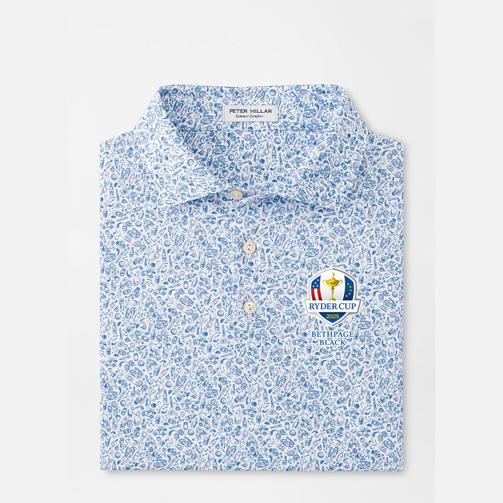 Peter Millar Ryder Cup Polo Shirt 2025 Ryder Cup Merch Golfer Gifts For Him-1