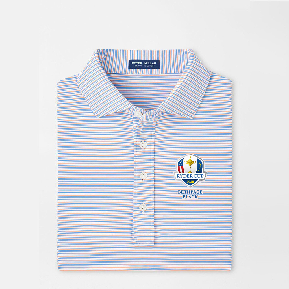 Peter Millar Ryder Cup Polo Shirt 2025 Ryder Cup Merch Golfers Gift Ideas For Husband-1