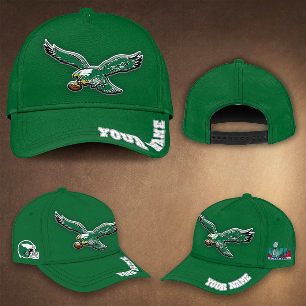 Philadelphia Eagles 2023 Super Bowl LVII Hat Perfect Father's Day Gifts-1