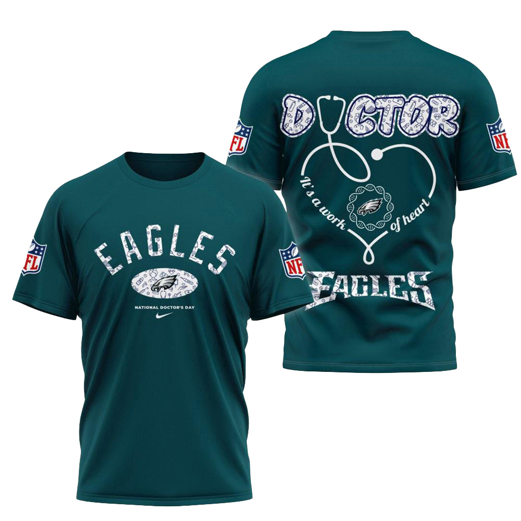 Philadelphia Eagles NFL National Doctors Day Shirt Philadelphia Eagles Merch Fans Gifts-1