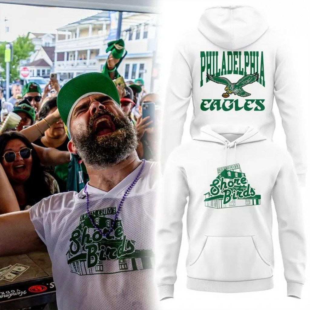 Philadelphia Eagles Shore Birds Special Hoodie Philadelphia Eagles Merch Gifts For Father-1