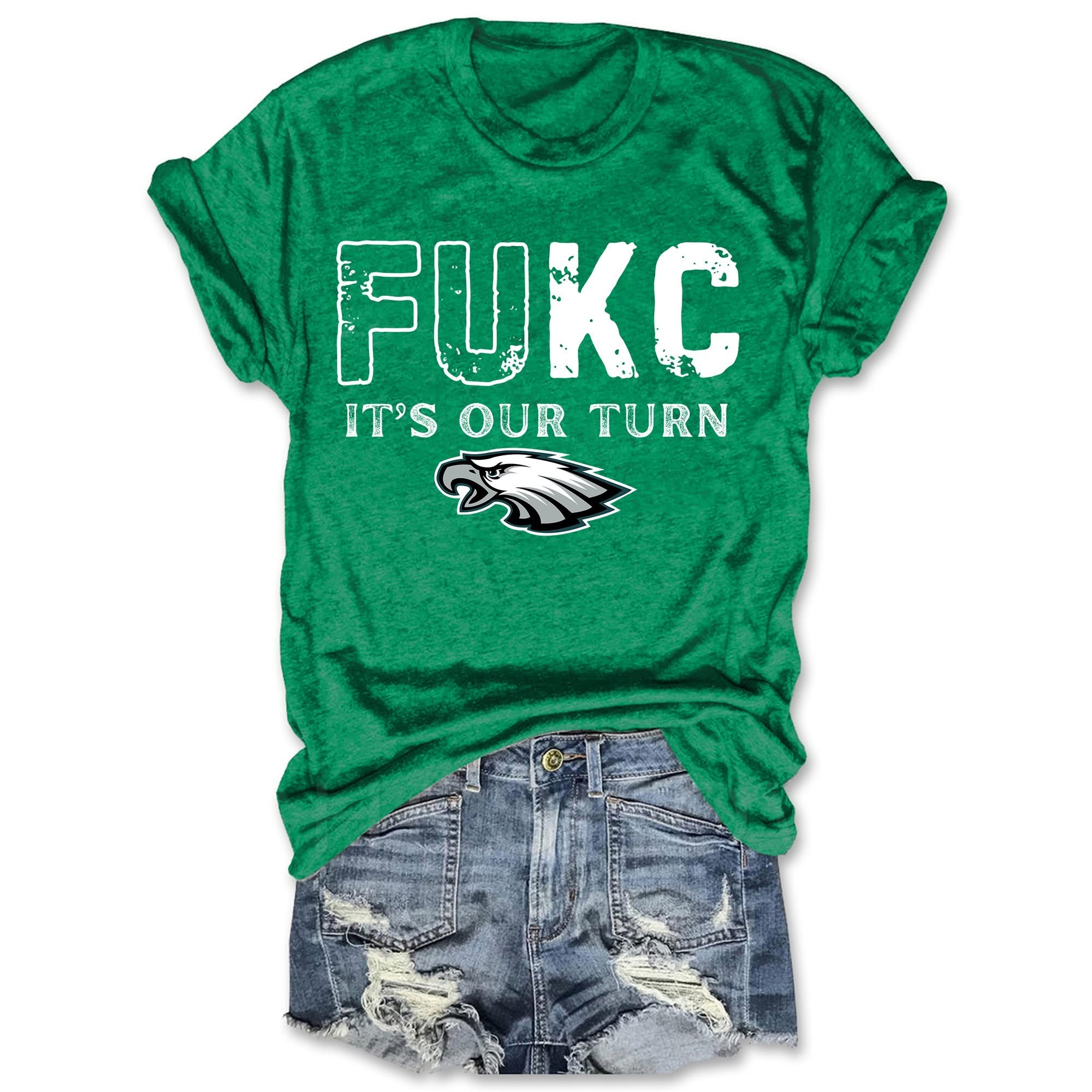 Philadelphia Eagles Super Bowl Wins Shirt Fck Kansas City Chiefs It's Our Turn T-Shirt Fan Gift-1 Philadelphia Eagles Super Bowl Wins Shirt Fck Kansas City Chiefs It's Our Turn T-Shirt Fan Gift-1