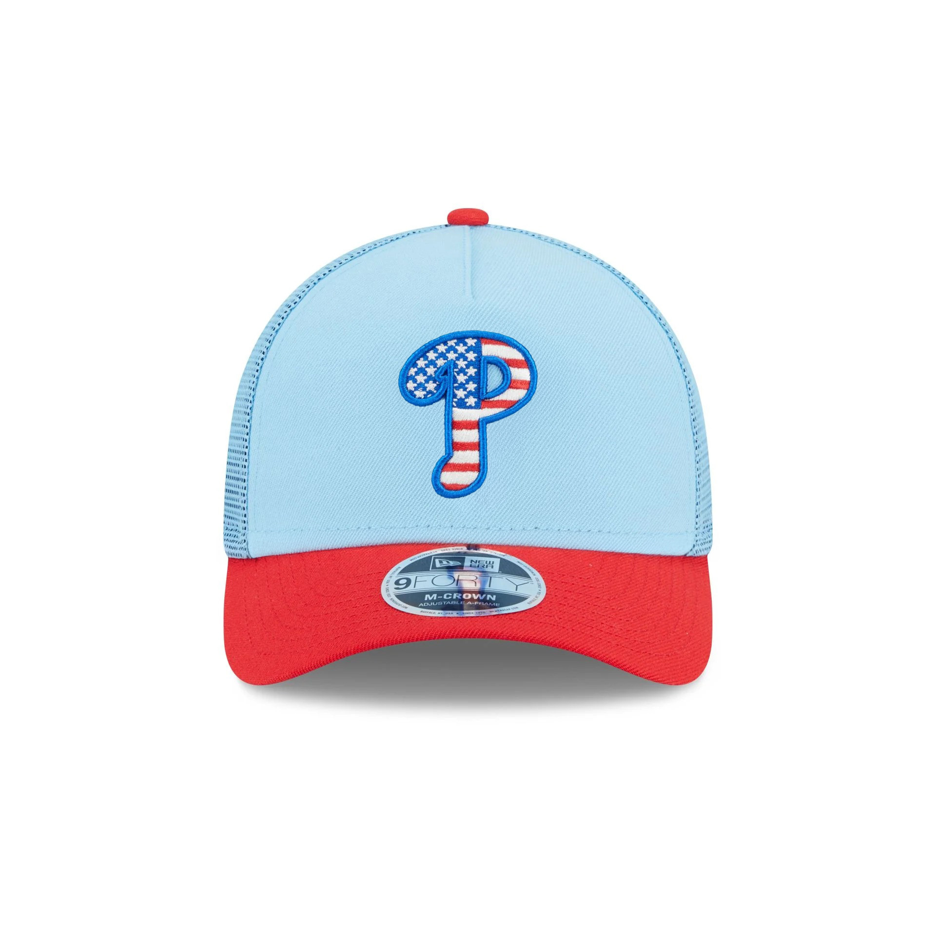 Philadelphia Phillies 4th Of July Hat 2025 MLB Independence Day Merch Trucker Hat Gifts For Him-1