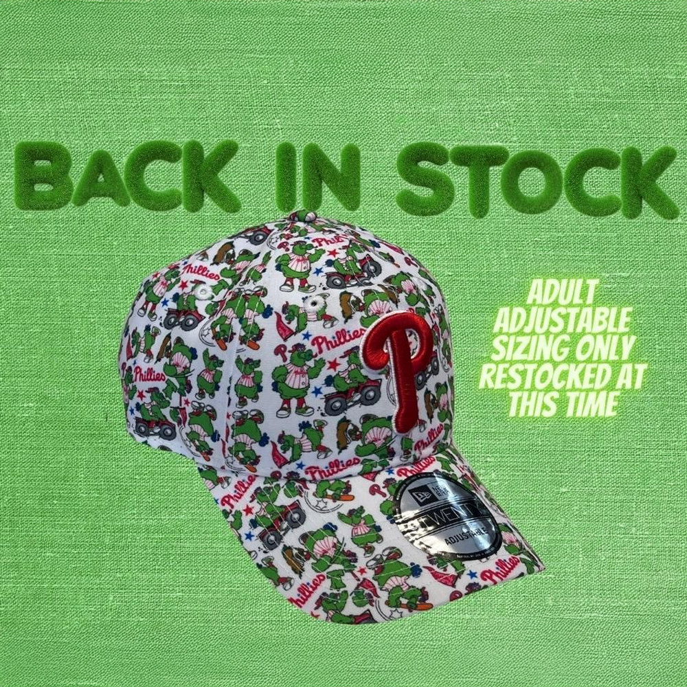 Philadelphia Phillies Hat New Era Phillies Team Store Adjustable Scatter Hat Gifts For Fans-1