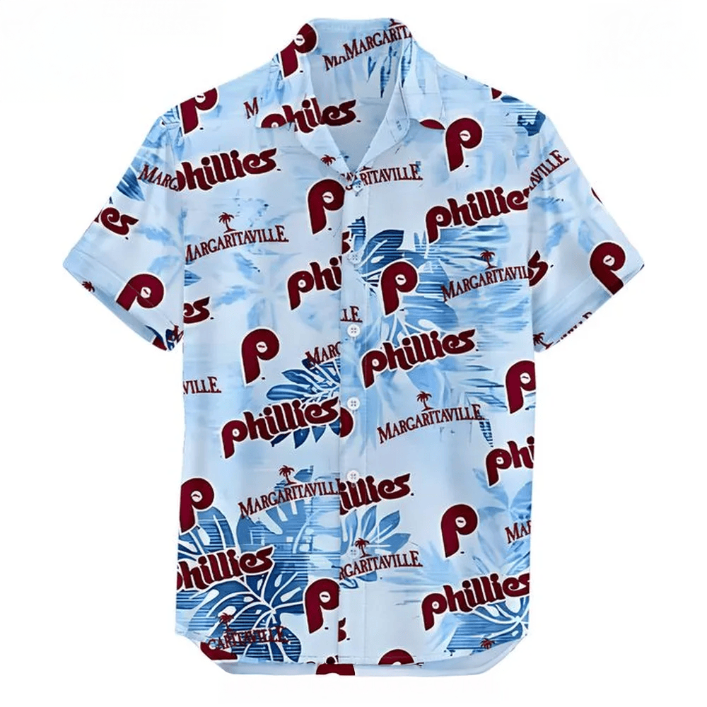 Philadelphia Phillies Margaritaville 2025 Hawaiian Shirt Philadelphia Phillies Merch Fan Gifts-1