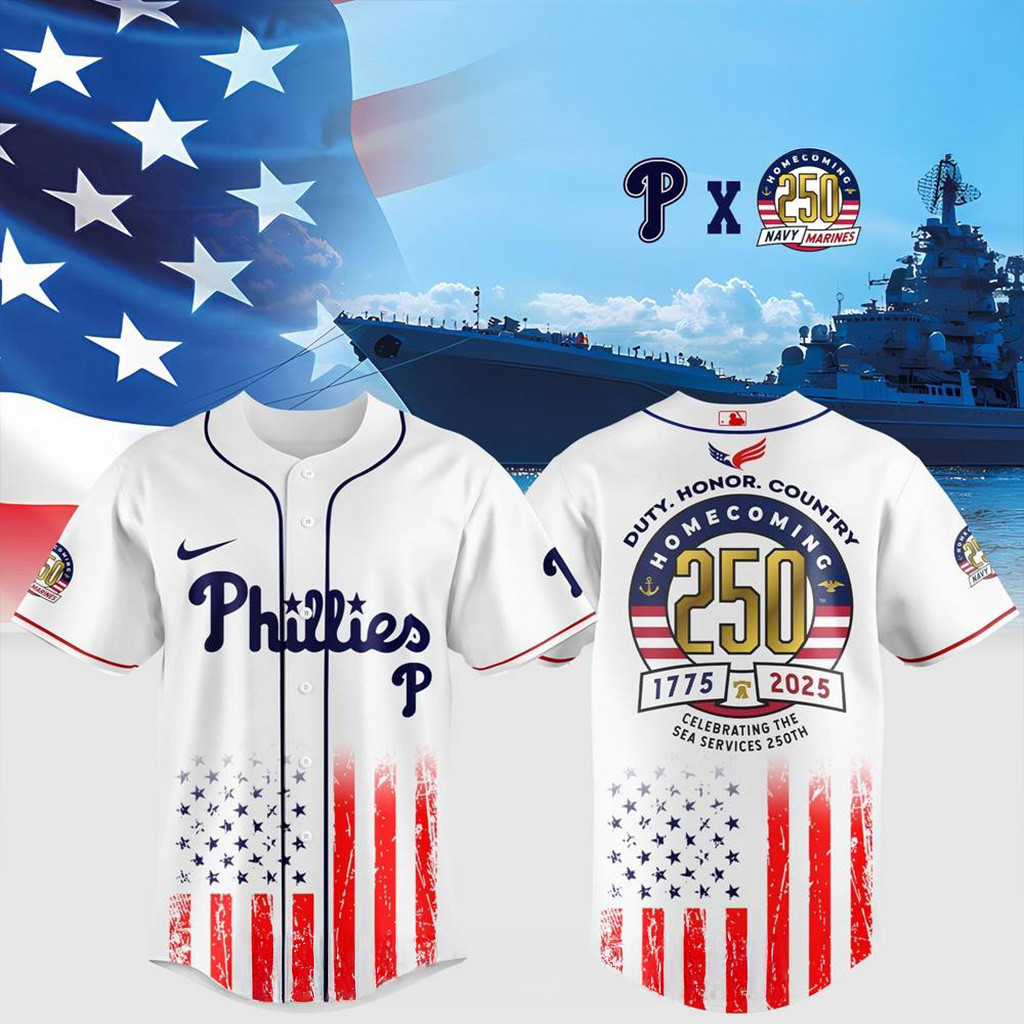 Philadelphia Phillies X Homecoming 250 Legacy Jersey Philadelphia Phillies Merch-1